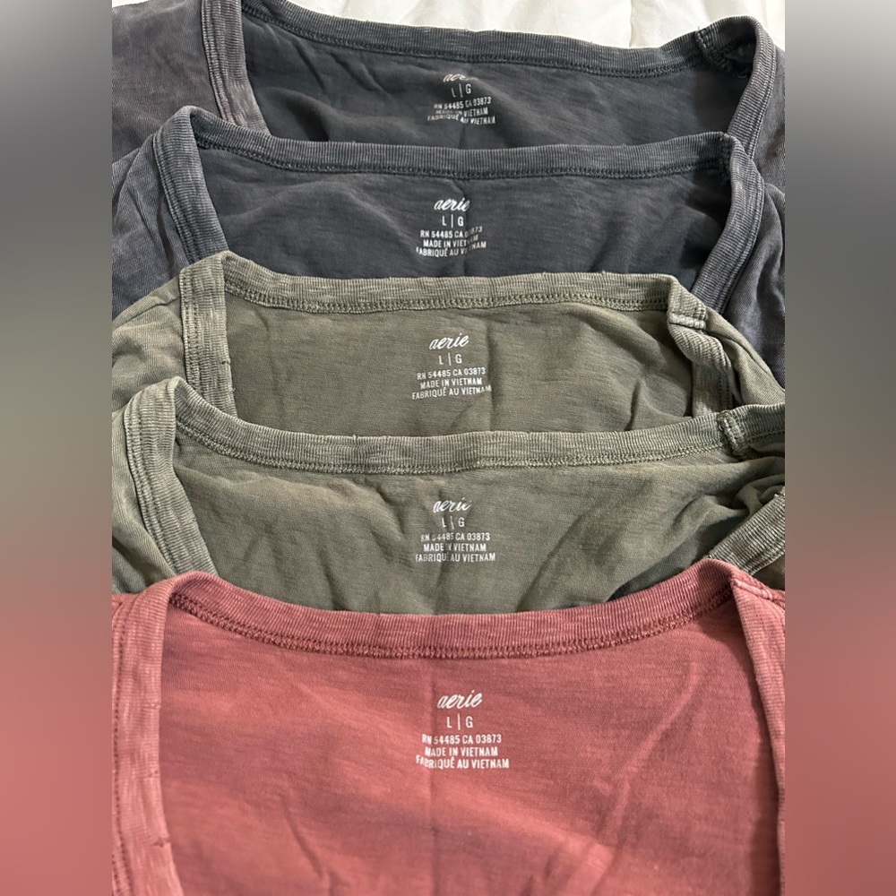 Aerie Oversized Tee Bundle